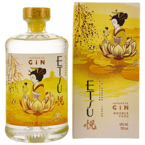 Etsu Double Yuzu Japanese Gin New Equipment