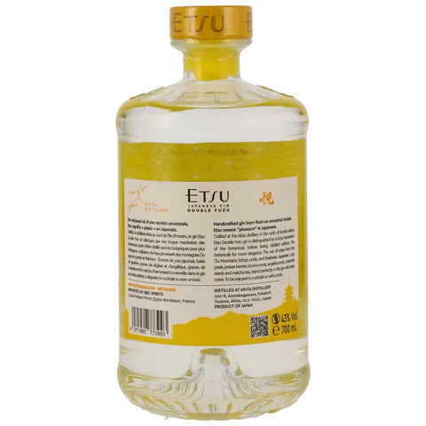 Etsu Double Yuzu Japanese Gin ohne GP