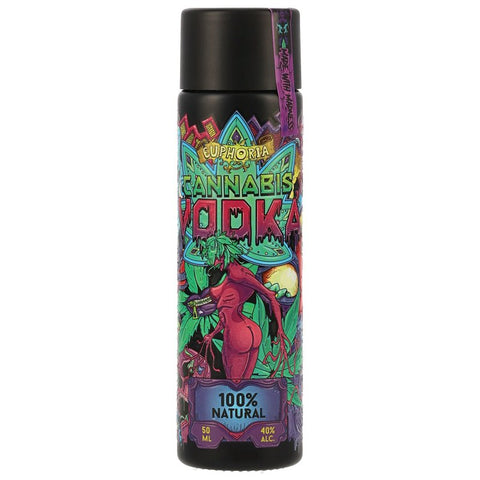 Euphoria Cannabis Vodka Mini - Fabriquée avec folie