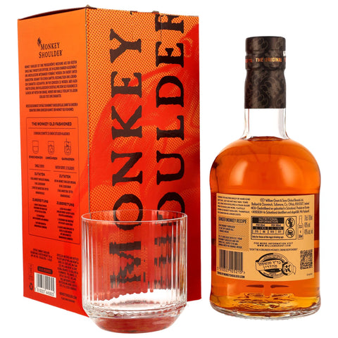 Monkey Shoulder The Original mit Tumbler (Glas) - neues Design