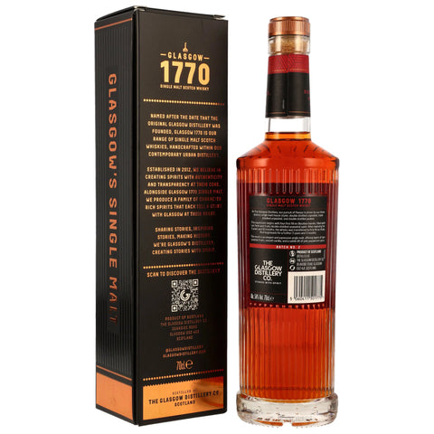 Glasgow 1770 - 2018/2025 - 7 y.o. - Ruby Port Cask Finish Batch 2