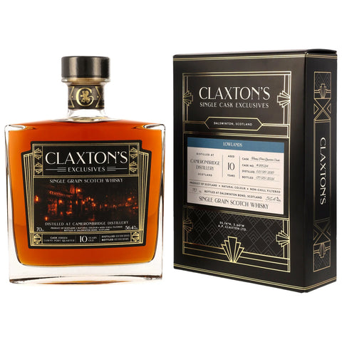 Cameronbridge 2015/2026 - 10 y.o. - Single Grain Scotch Whisky - Tawny Port Quarter Cask #188214 - Claxton's