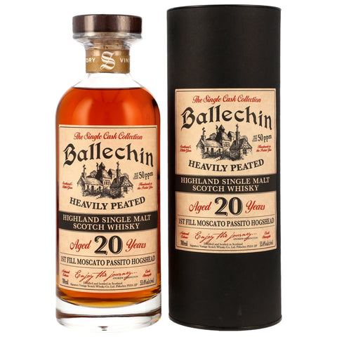 Ballechin 2006/2026 - 20 y.o. - 1st Fill Moscato Passito Wine Cask #808 - Sig Ibisco