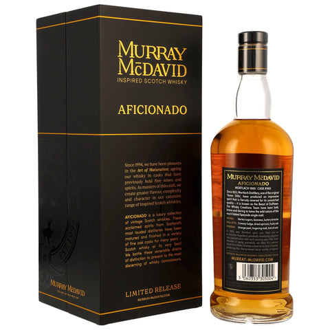 Mortlach 1989/2025 - 34 y.o. - Aficionado - PX Sherry Octave Finish #968 - Murray McDavid