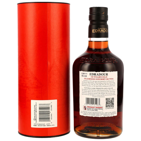 Edradour 2013/2026 - 12 y.o. Oloroso Sherry Butts Natural Cask Strength Batch #8