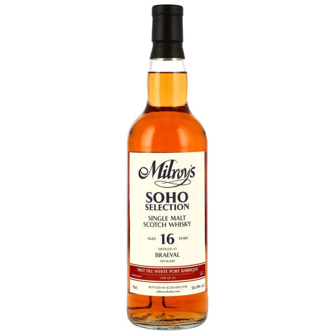 Braeval 2010/2026 - 16 y.o. - 1st Fill White Port Barrique #3947 - Milroys