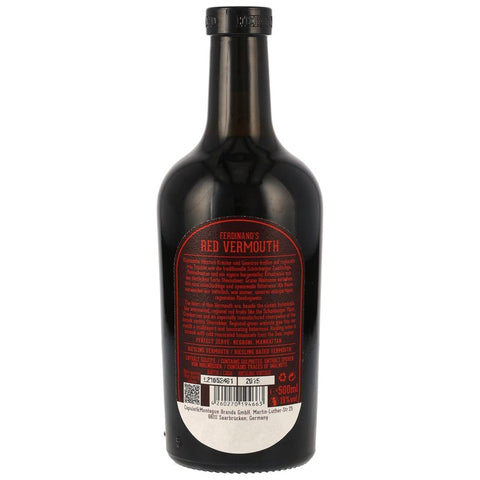 Ferdinand's Red Vermouth - New Equipment