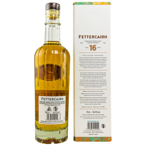 Fettercairn 16 ans - Troisième version 2022
