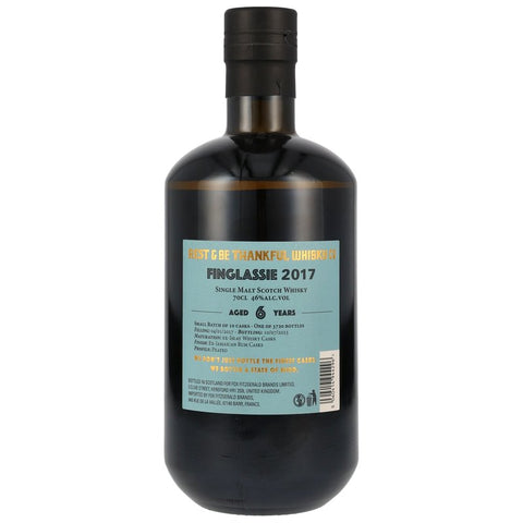 Finglassie 2017/2023 - 6 yo - Small Batch #3 - Rest &amp; Be Thankful