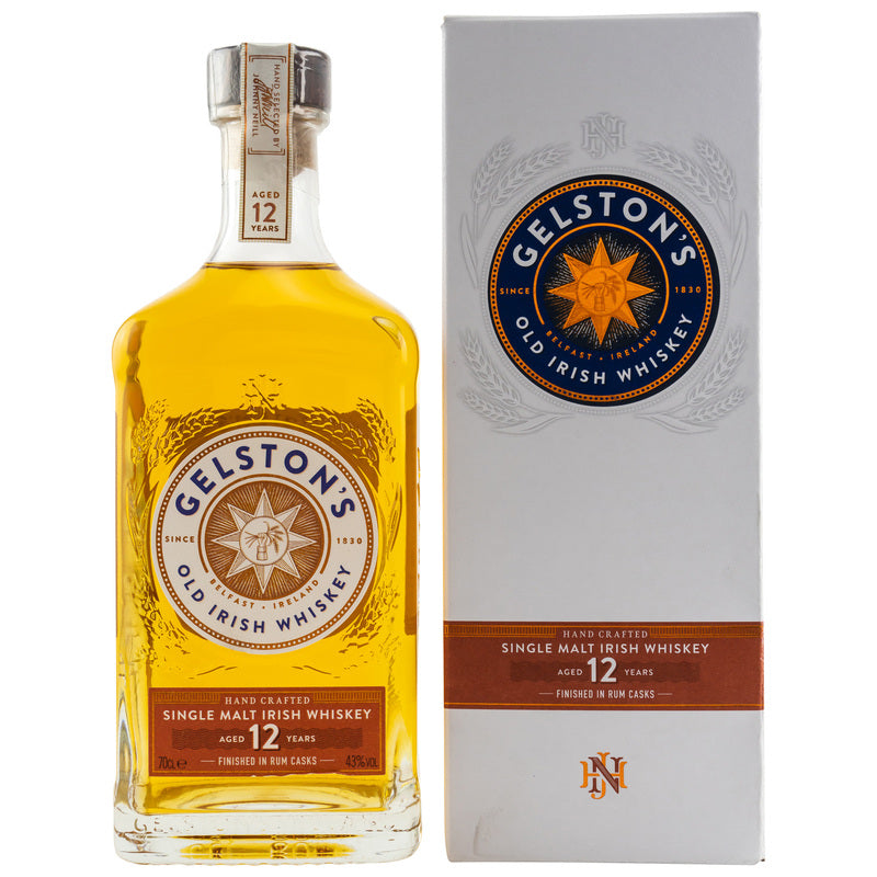 Gelstons 12 y.o. Single Malt Irish Whiskey Rum Finish