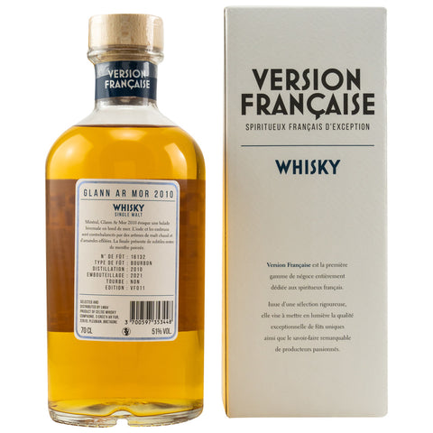 Glann Ar Mor 2010/2021 Whisky - French Version