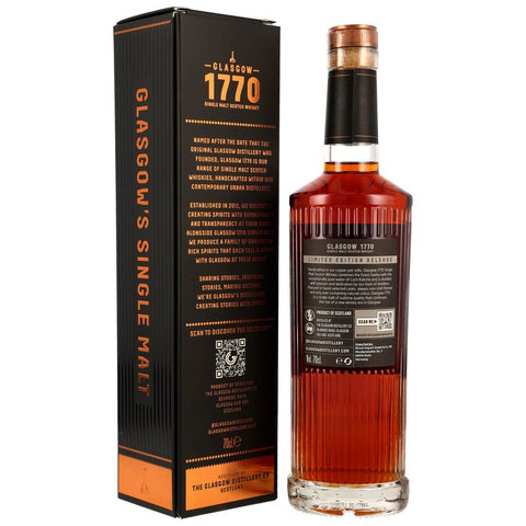 Glasgow 1770 - 2018/2025 - 7 y.o. - PX Sherry Cask #18/1194 - Peated Awakening Series