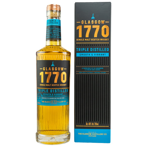 Glasgow 1770 - Triple Distilled Smooth - 700ml in GP