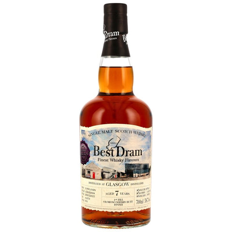 Glasgow Distillery 2018/2025 - 7 y.o. 1st Fill Oloroso Sherry Butt Finish #18/1079 (Best Dram) - Auktion