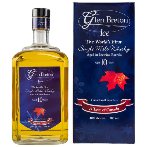 Glen Breton 10 yo 40% Single Malt Ice Wine Barrel in GP