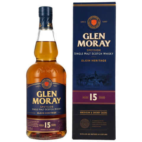 Glen Moray 15 yo American &amp; Sherry Cask