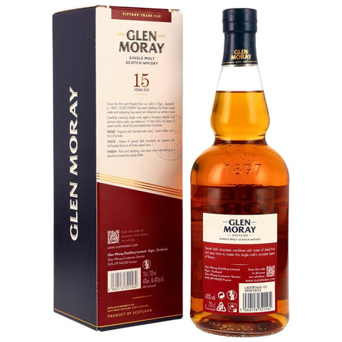 Glen Moray 15 y.o. Bourbon & Oloroso Sherry Cask