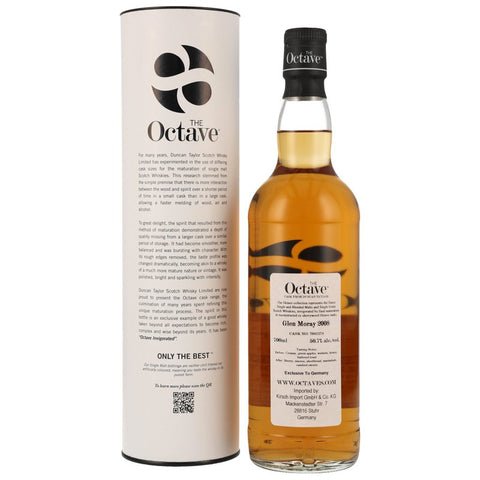 Glen Moray 2008/2024 - 15 y.o. - #7041174 - Octave (Duncan Taylor) - Germany