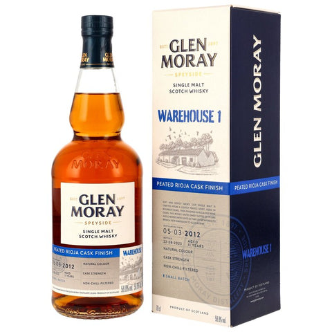 Glen Moray 2012/2023 - 11 y.o. - Warehouse 1 Peated Rioja Cask Finish