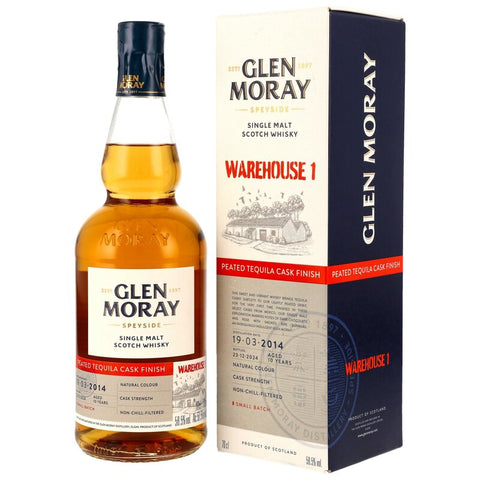 Glen Moray 2014/2024 - 10 y.o. - Warehouse 1 - Peated Tequila Cask Finish