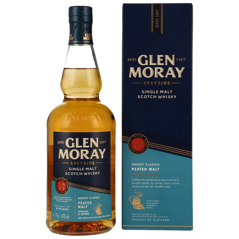 Glen Moray Elgin Classic Peated - new equipment