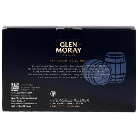 Glen Moray Coffret de Dégustation 4x0,05l - matériel neuf