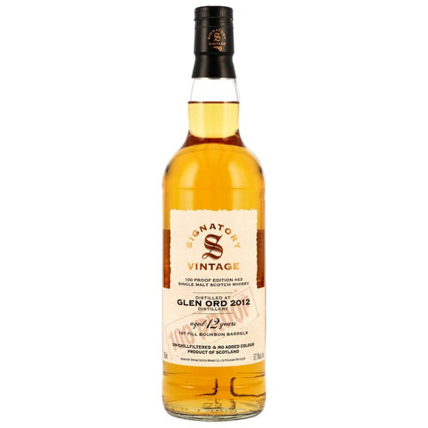 Glen Ord 2012/2025 - 12 y.o. - Signatory 100 PROOF Edition #43