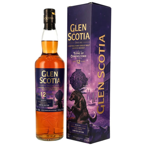 Glen Scotia 12 y.o. - Tawny Port Cask Finish - Icons of Campbeltown Release No.3