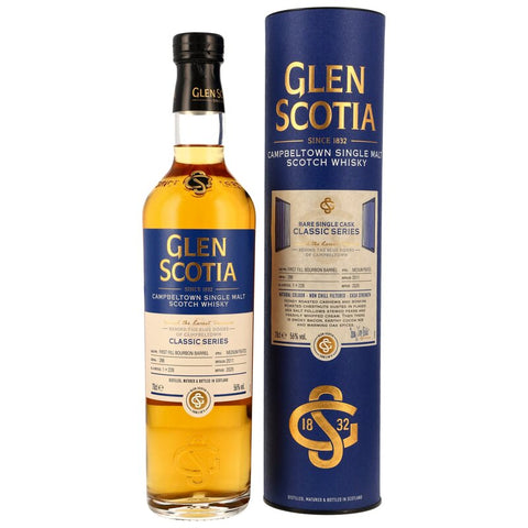 Glen Scotia 2011/2025 - 1st Fill Bourbon Cask #288 - Behind the Blue Doors