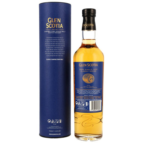 Glen Scotia 2014/2025 - 1st Fill Bourbon Cask #1963 - Behind the Blue Doors