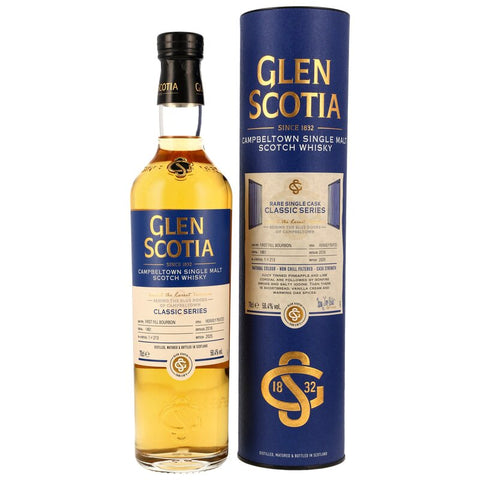 Glen Scotia 2016/2025 - 1st Fill Bourbon Cask #213 - Behind the Blue Doors