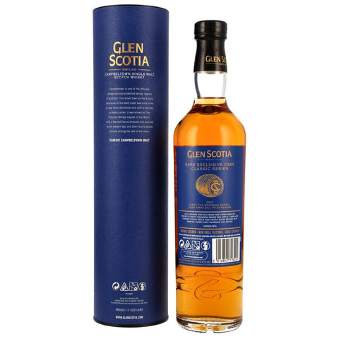 Glen Scotia 2017/2025 - 1st Fill PX Sherry Hogshead #24/498-2 - Behind the Blue Doors