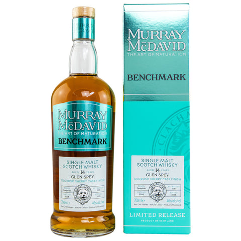 Glen Spey 2008/2023 - 14 yo - 1st Fill Oloroso Cask - Murray McDavid