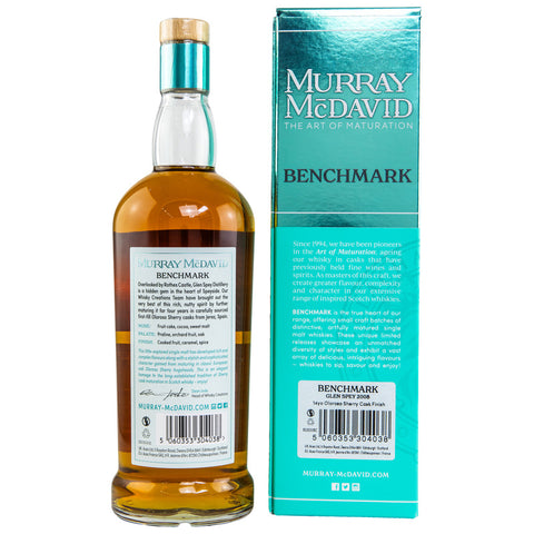Glen Spey 2008/2023 - 14 yo - 1st Fill Oloroso Cask - Murray McDavid