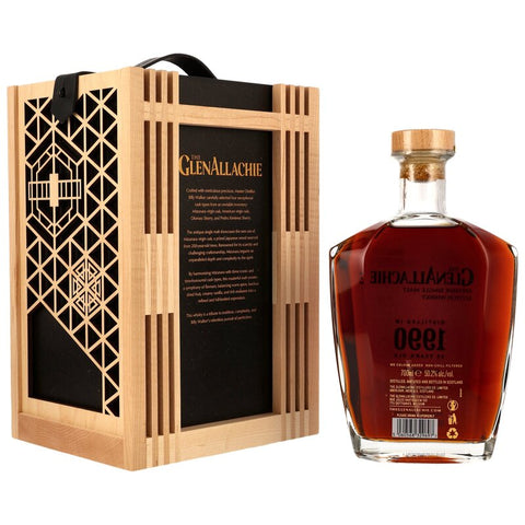 GlenAllachie 1990/2025 - 35 y.o. - Mizunara Virgin Oak, American Virgin Oak, Oloroso & PX Sherry Casks - Auktion