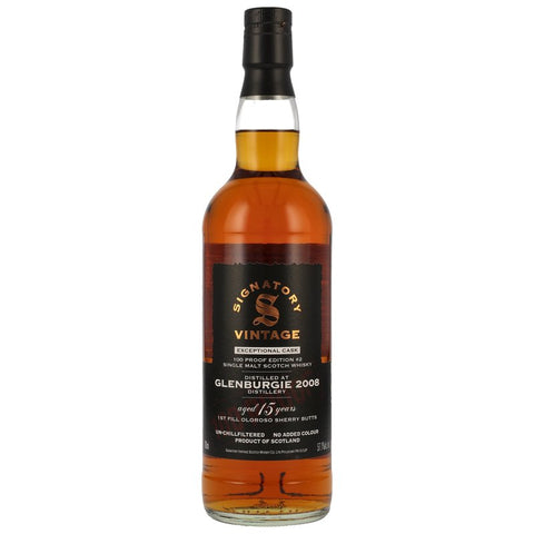 Glenburgie 2008 - 15 yo - Signatory 100 PROOF Exceptional Edition #2