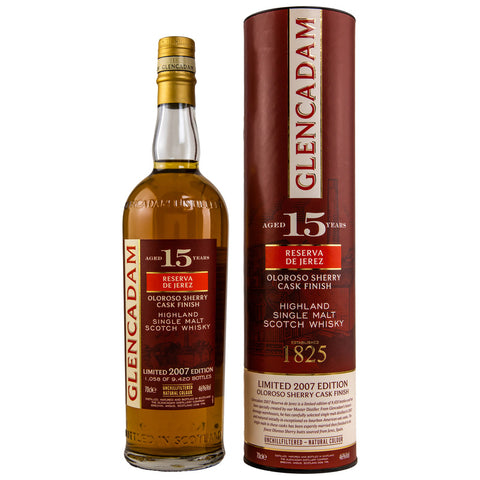Glencadam 15 ans Reserva de Jerez Oloroso Cask