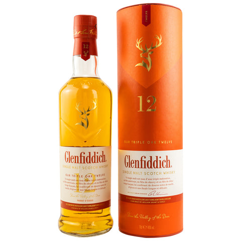 Glenfiddich 12 yo Triple Oak Twelve (French label)