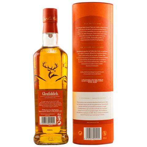 Glenfiddich 12 yo Triple Oak Twelve (French label)