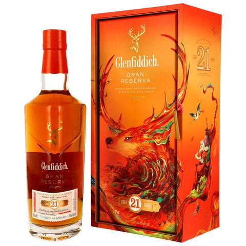 Glenfiddich 21 y.o. Reserva Rum Cask Finish - Chinese New Year 2025 - Auktion