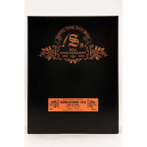 Glenglassaugh 1978/2018 30e anniversaire + 2 verres
