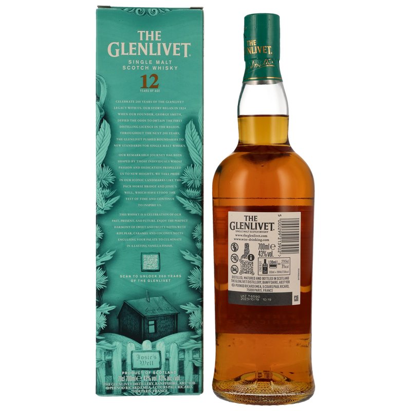 Glenlivet 12 y.o. kaufen - Whisky Schweiz