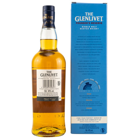 Glenlivet Founders Reserve Sélection de chêne américain