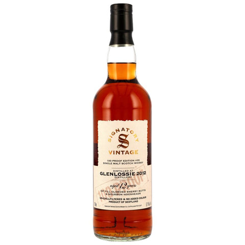 Glenlossie 2012/2025 - 12 y.o. - Signatory 100 PROOF Edition #35