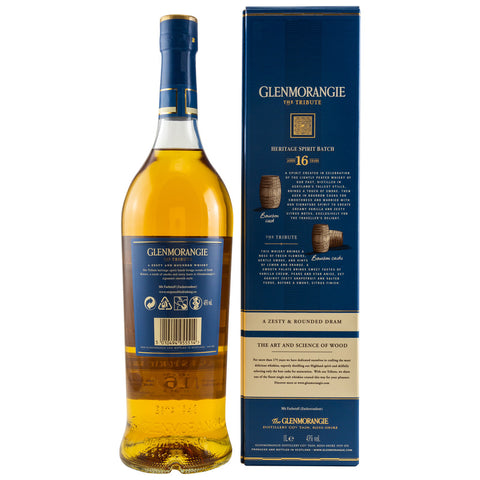 Glenmorangie 16 y. o. - The Tribute