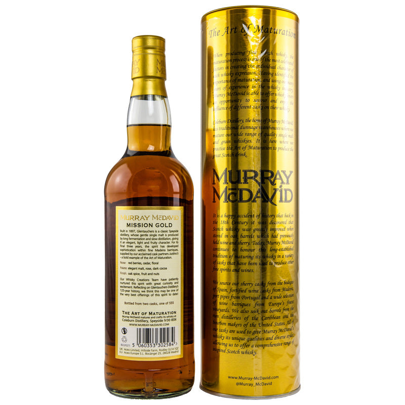 MURRAY McDAVID GLENTAUCHERS 1996 25年 Buy Glentauchers 25 y.o. - Whisky Switzerland