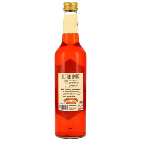 Glitter Spritz Aperitivo Bitter Orange Rhubarb &amp; Herbs