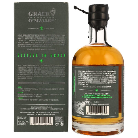 Whisky Grace O'Malley Dark Char Cask Édition Limitée