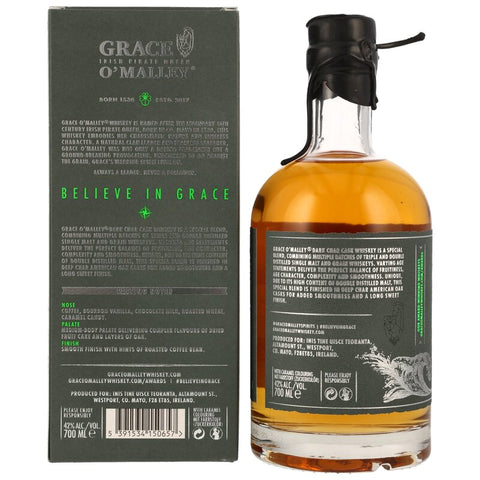 Whisky Grace O'Malley Dark Char Cask Édition Limitée