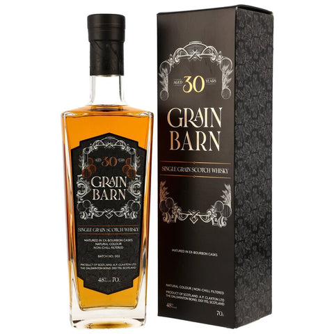 Grain Barn 30 y.o. Single Grain Scotch Whisky - Ex-Bourbon Casks - (Claxtons)